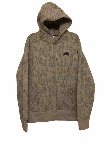 Nike SB Rain Camo Logo Hoodie Sweatshirt Mens Sz M (CV4320