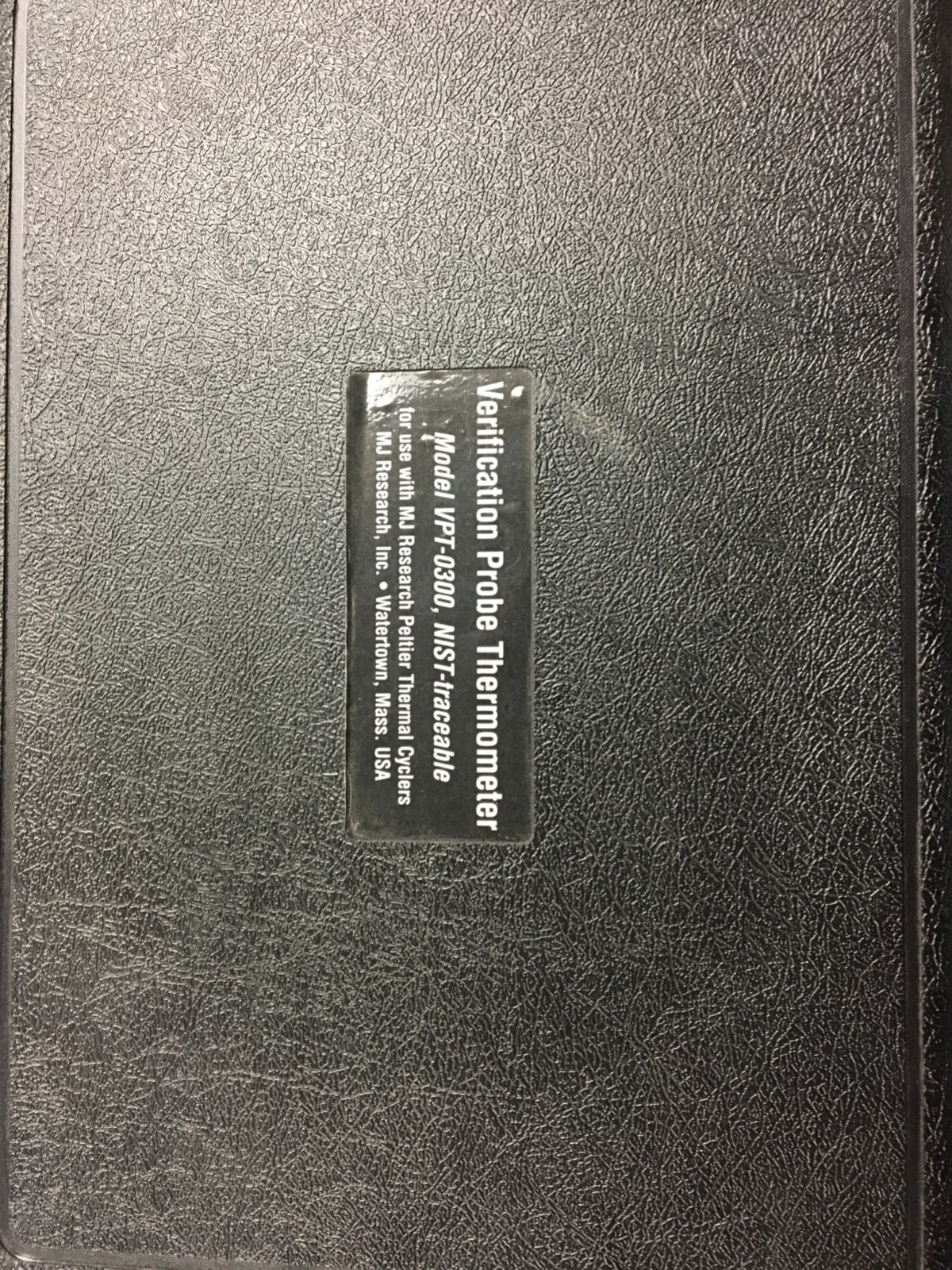 MJ Research Inc. Verification Probe Thermometer model VPT-0300