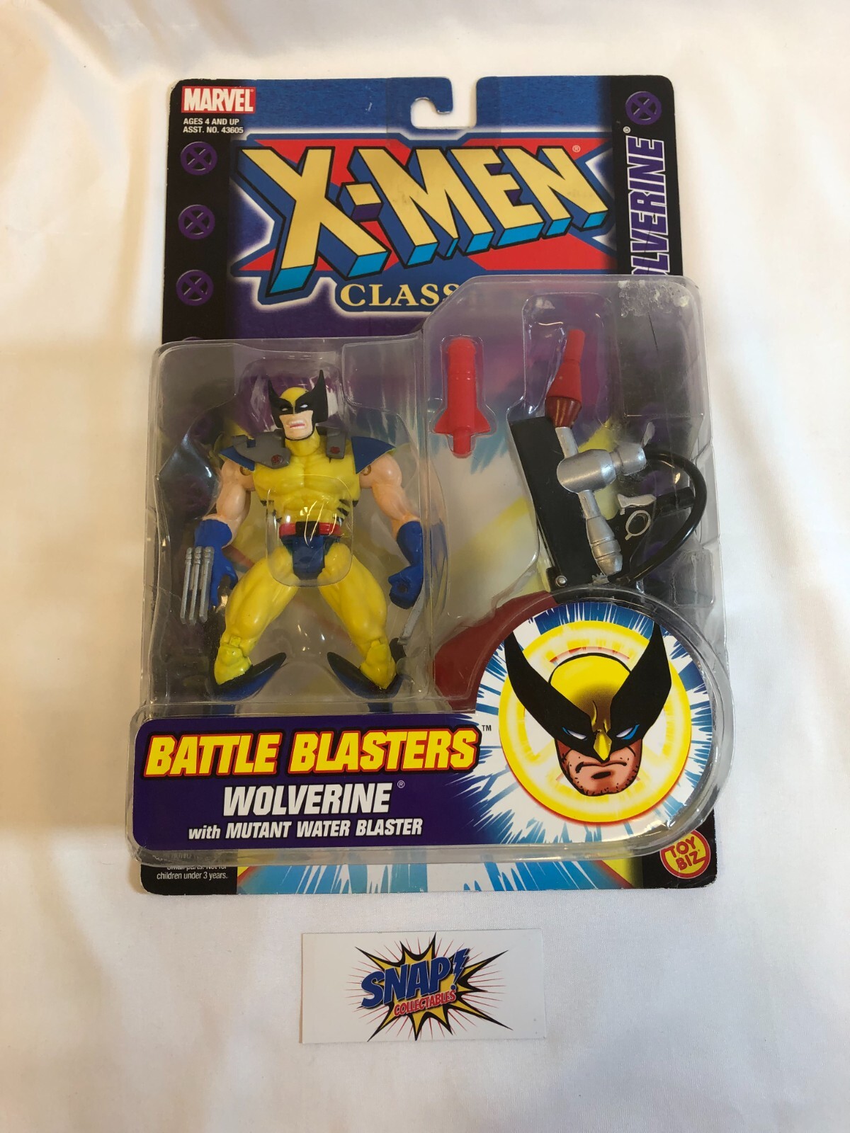(未使用･未開封品)マーベルWOLVERINEウルヴァリン(STAR BLAST)トイビズ TOYBIZ (トイビズ) フィギュア ウルヴァリン Marvel Uncanny X