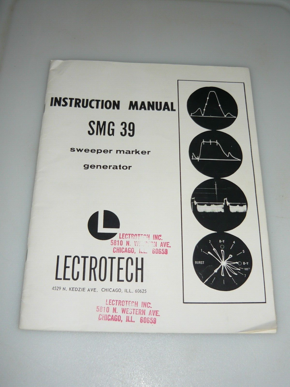 LECTROTECH SMG-39 SWEEPER MARKER GENERATOR-W/BOX-MANUAL-POWERS ON-USA