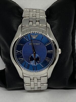 Emporio Armani Classic AR 1789 Men StainlessSteel Analog Dial Quartz Watch XR524 eBay
