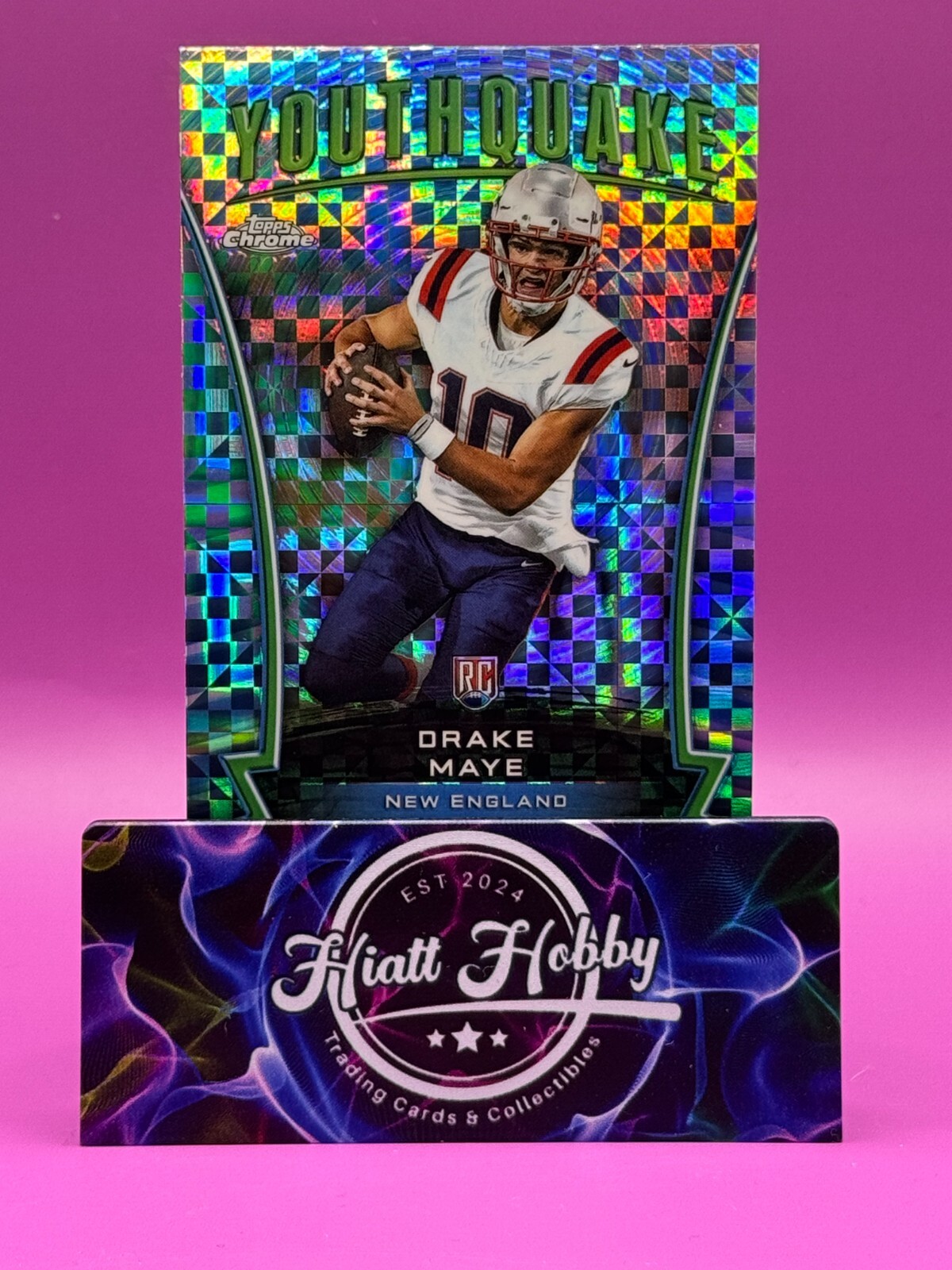 2024 Topps Chrome Football - Drake Maye #Y-2 - Youthquake