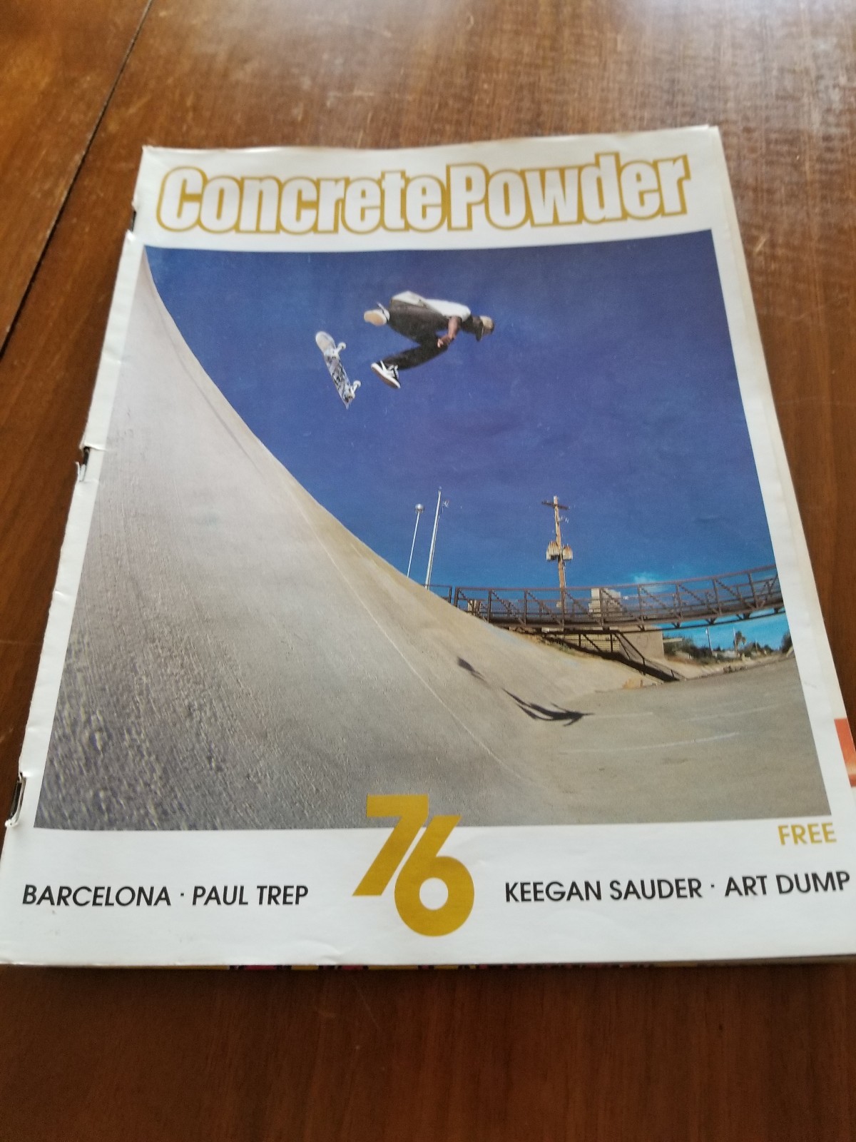 Concrete Wave Magazines, Fall 2004, Fall 2003, Concrete Powder Issue 76