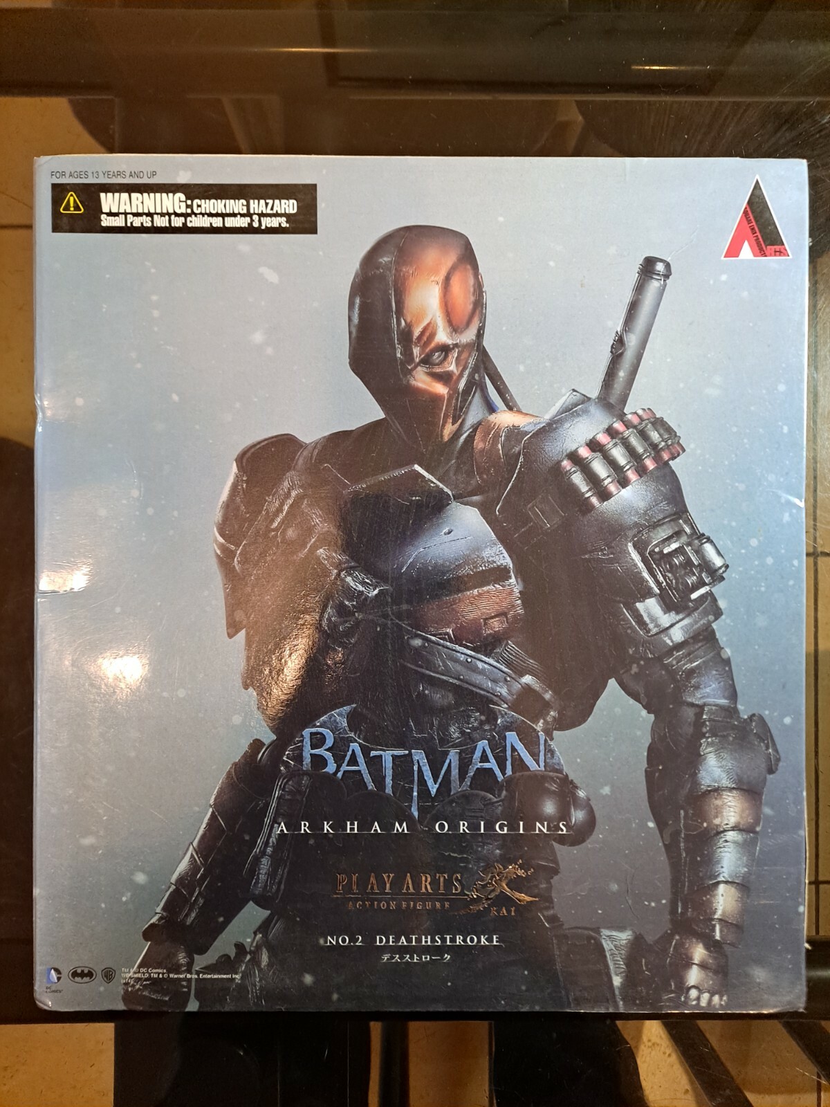 Play Arts Kai Deathstroke Arkham Origins DC Comics Action
