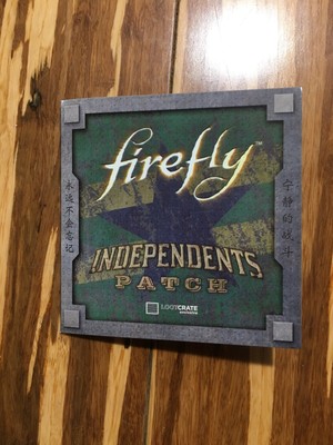 Firefly Independents Patch Loot Crate Exclusive 2016 (FAST SHIPPING!)
