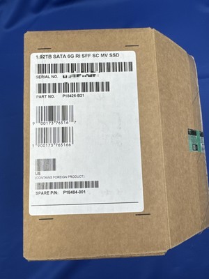 NOB P18426-B21 HPE 1.92TB SATA 6G READ INTENSIVE SFF SC MULTI SSD P18484-001