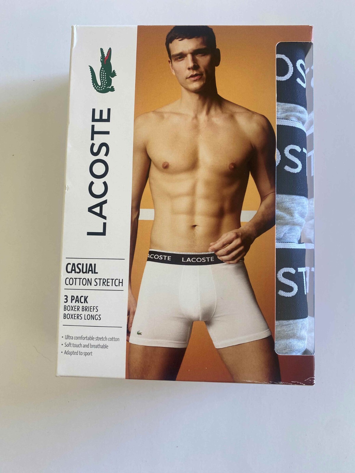 boxer homme lacoste
