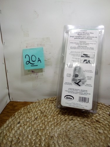 NEW Gila BASIC Window Film Application Kit - UTILITY knife, squeegee EDGING TOOL