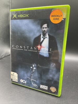 Constantine The Videogame Xbox Original Game + Manual PAL ex-rental