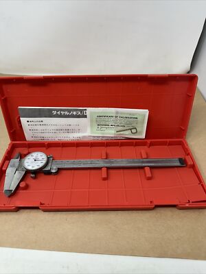Mitutoyo M.N.84 six inch offset dial caliper