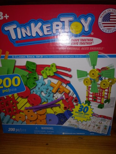 Tinker Toys Snaps Together Stays Together