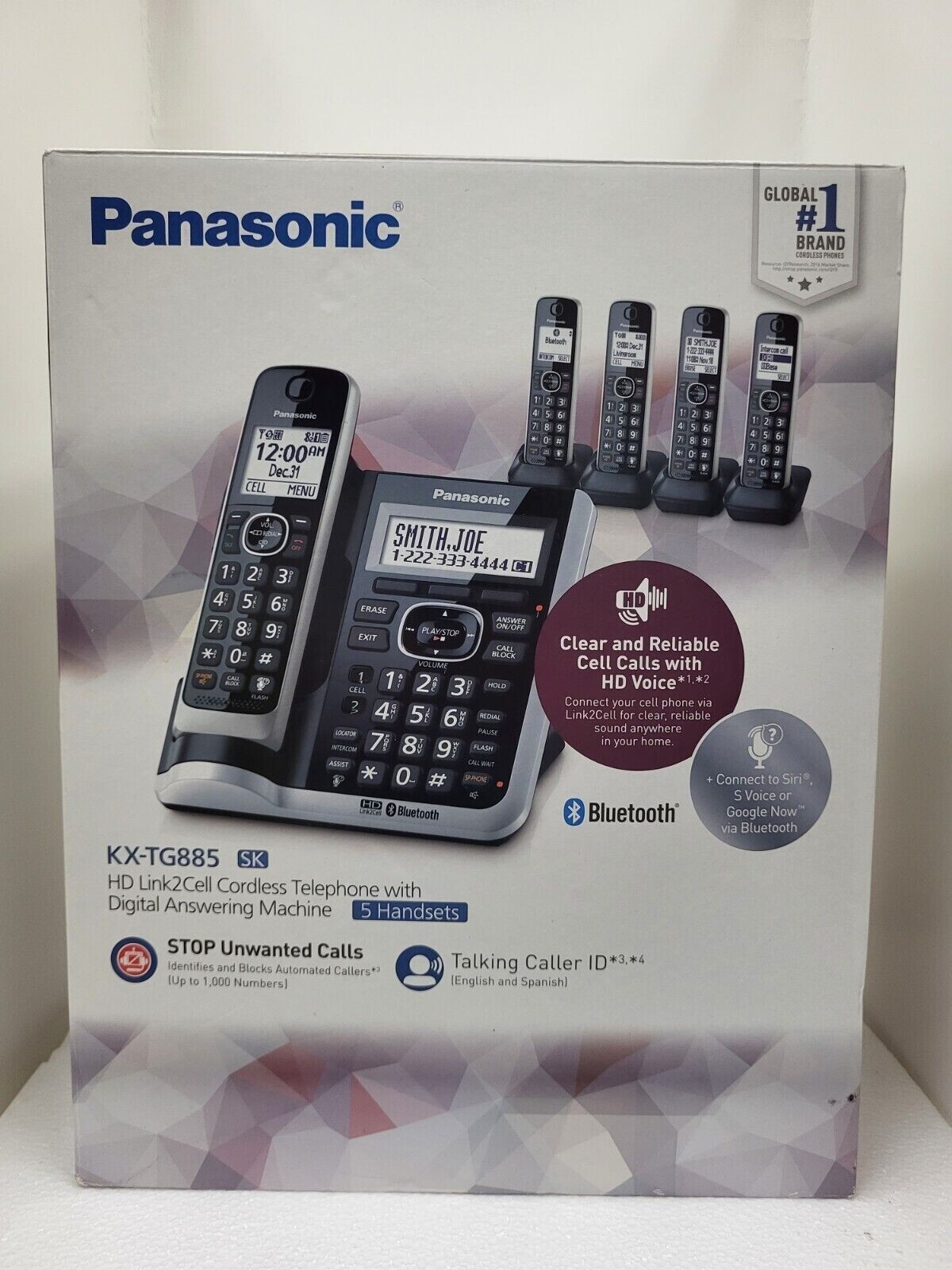 Panasonic KX-TG885SK Cordless Headset System 885170328129| eBay