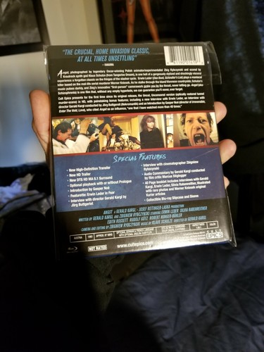 Angst Blu-ray (HORROR) **WITH RARE SLIPCOVER** EXCELLENT Condition!