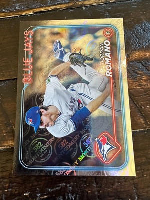 2024 Topps Montgomery Club 582 FOIL #101 Jordan Romano, Toronto Blue Jays