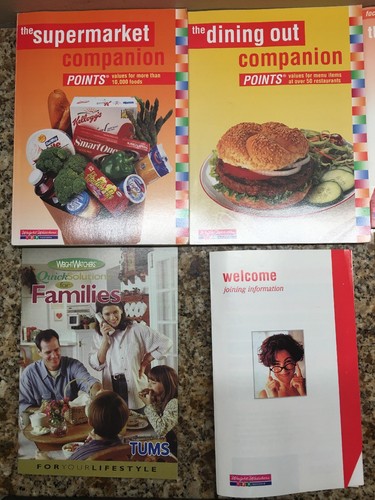 Weight Watchers 123 Success Program Supermarket/Dining Out Companion Food Points