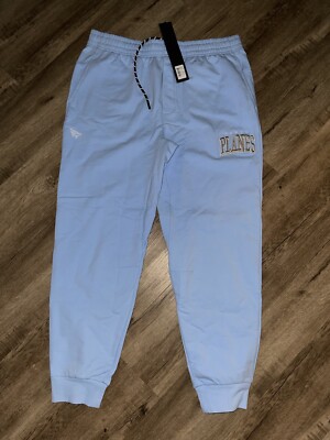 PAPER PLANES VOLUME 2 FLEECE JOGGER BLACK NEW WITH TAGS BABY BLUE