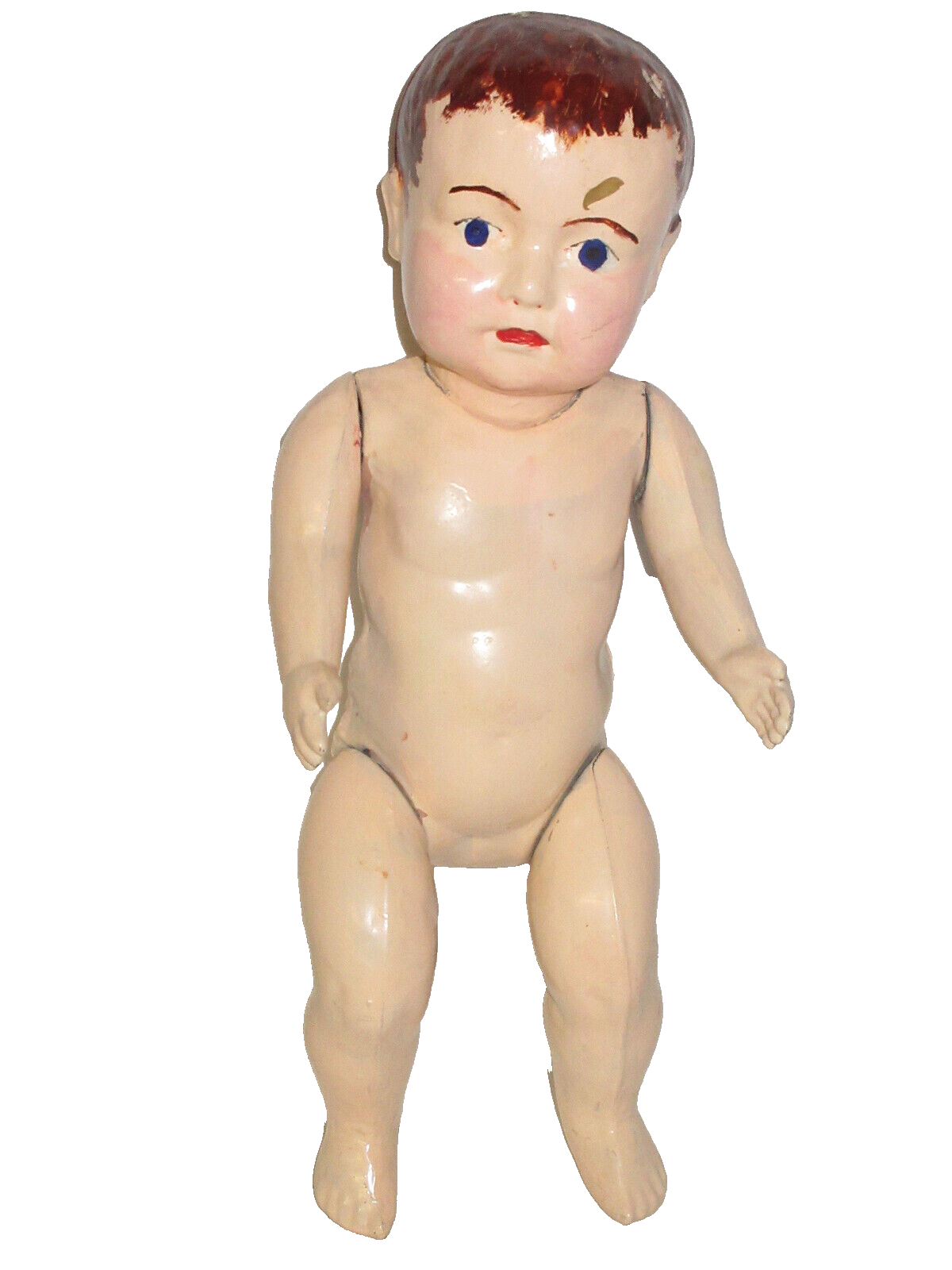 Antique   Composition? Doll Baby   Boy Doll       (BB11)