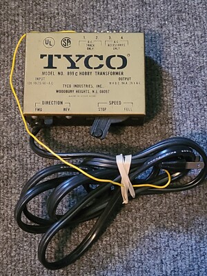 Tyco Hobby Power Transformer Model 899C 120V Input & 18V Output