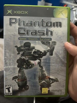 Phantom Crash (Microsoft Xbox, 2002) CIB W/Reg Card 