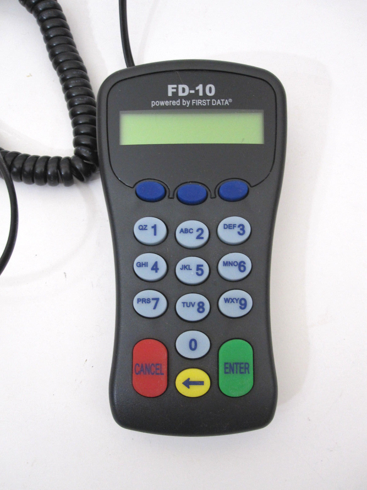 Preowned First Data FD-10 PINpad Pin Pad POS Credit Card Keypad Terminal AS-IS