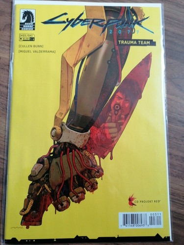 Cyberpunk 2077: Trauma Team Nr. 3 (2020), Neuware, new comic dark horse