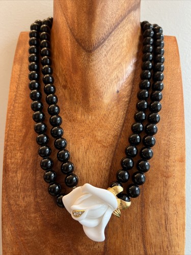 ★MIDNIGHT MOMENT.★ sheer blod necklace TwoJeys MIDNIGHT NECKLACE