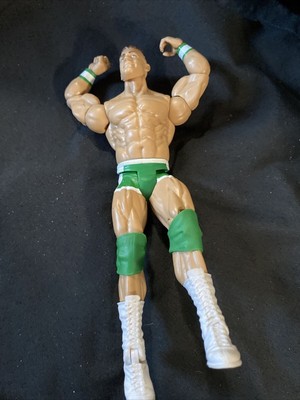 2011 WWE Matte John Cena Elite Flashback Action The Prototype In Green