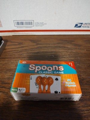 Spoons Card Game IDEAL Brand Alex Brands New Open Box Sealed Contents
