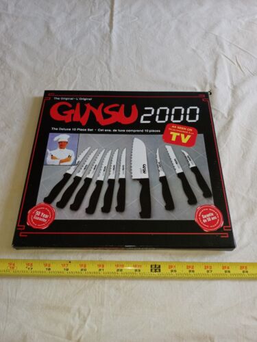 Ginsu 2000 Steak Knives Lot of 5 Stainless Steelserrated Blade