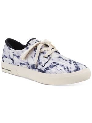 

SUN STONE Мужские белые спортивные кроссовки Tie-Dye Kiva с круглым носком на платформе 10 м, Белый, 100120863