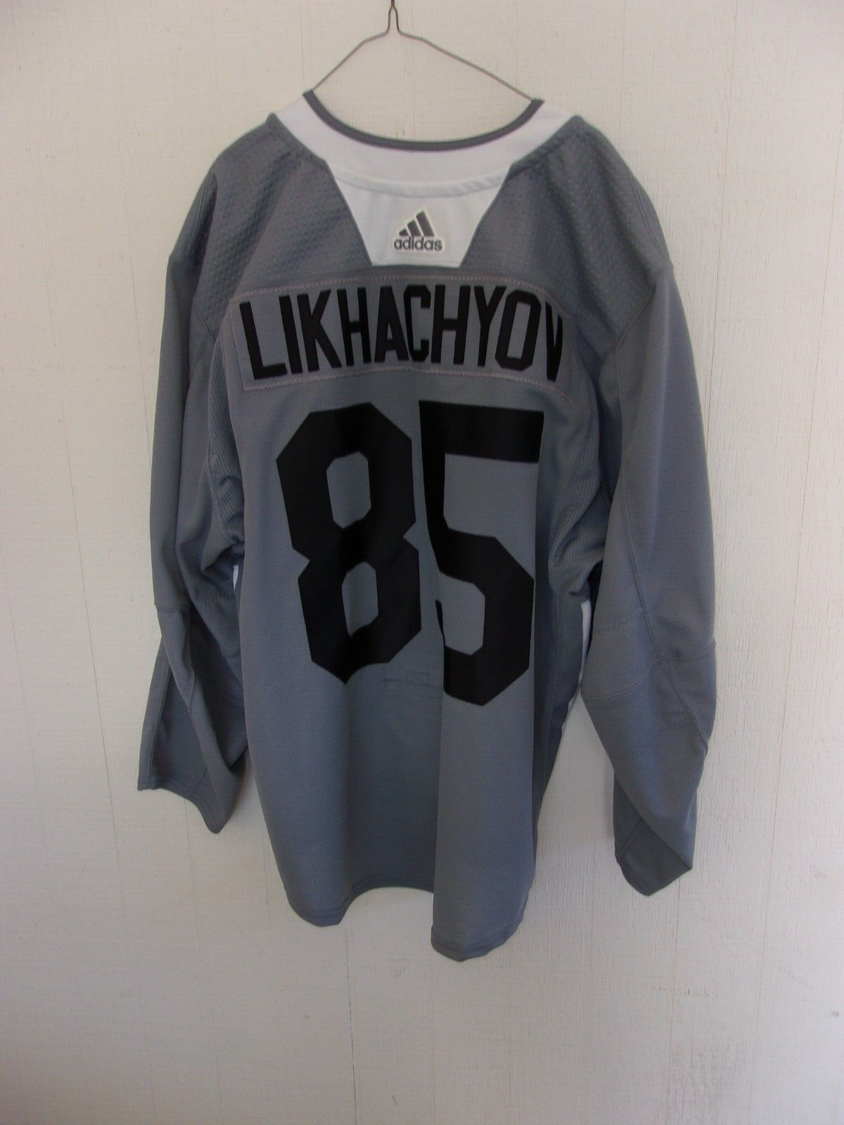 ARIZONA COYOTES Yaroslav Likhachyov gray #85 practice jersey (2019
