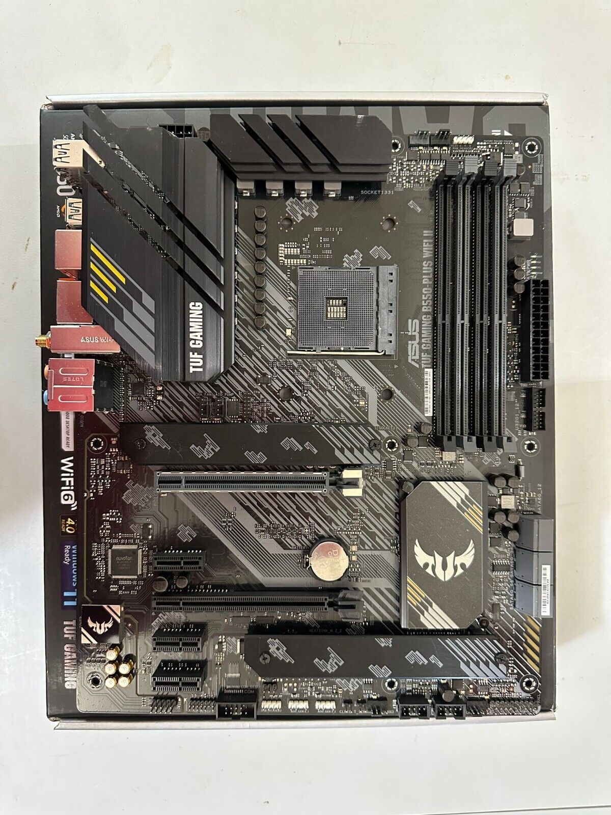 ASUS TUF Gaming B550-PLUS WiFi II AMD AM4 (2ND Gen Ryzen) ATX Gaming Motherboard ASUS TUF Gaming B550-PLUS WiFi II AMD AM4 (2ND Gen Ryzen) ATX Gaming Motherboard