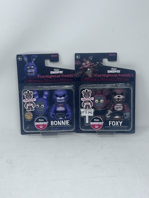 Funko FNAF Five Nights at Freddy's Snaps Bonnie and Foxy Lot of 2 Figures Snap
