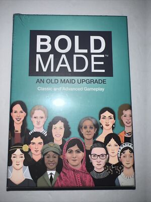 Bold Made An Old Maid Upgrade Card Game 2020