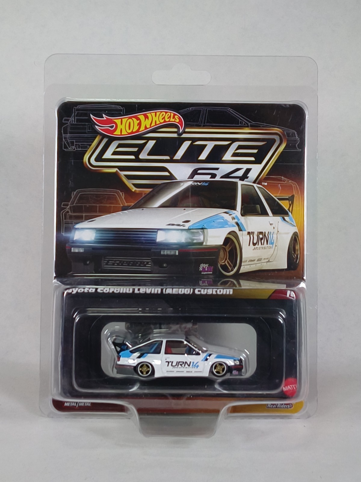 ミニカー Hot Wheels Elite 64 Toyota Corolla Levin Elite 64 Toyota Corolla Levin (AE86) Custom Hot Wheels