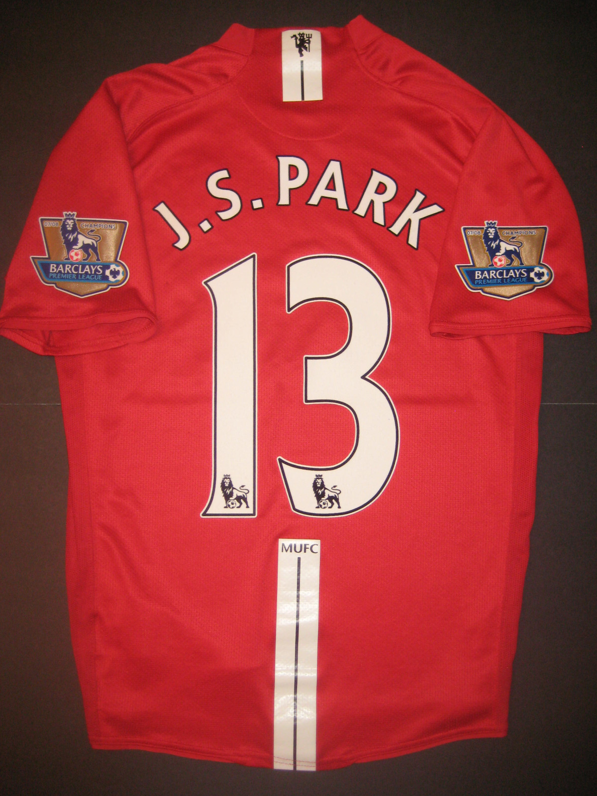 ウェア Nike Manchester United J.S. Park 13 2005/07 J.S. PARK #13 Manchester United Vintage Nike UCL