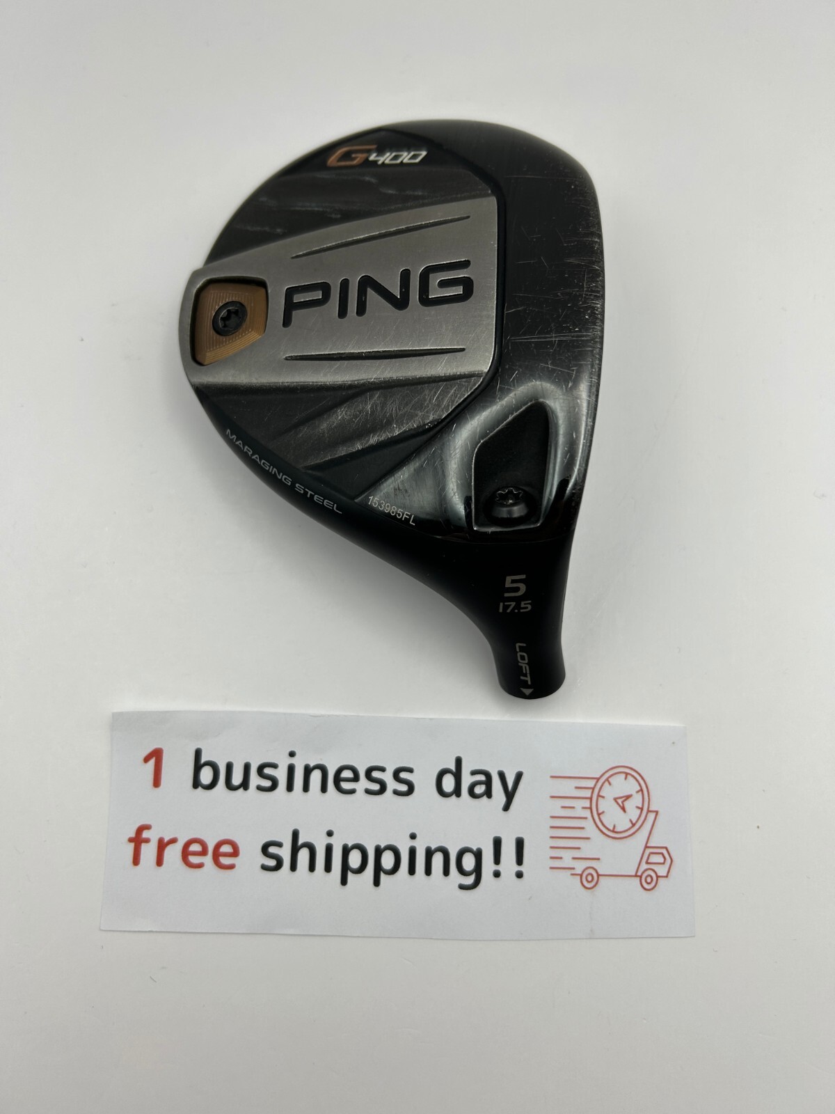 PING - まさ様 PING G400 5W PING G400 5W 17.5 fairway wood head only Right-Handed from