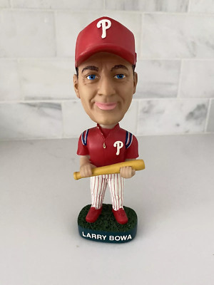 Philadelphia Phillies 2002 Larry Bowa Red Jersey BOBBLEHEAD Season Ticket Reward
