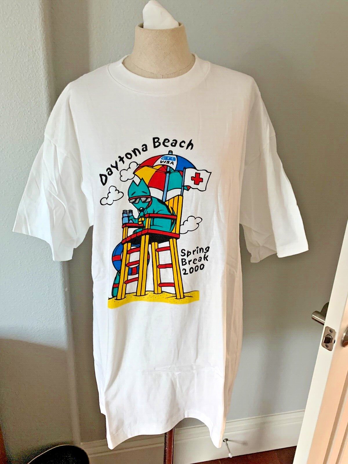 NEW Daytona Beach Spring Break TShirt 2000 USA Florida Tee