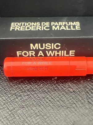 Frederick Malle perfume sample MUSIC FOR A WHILE 1.2ml Parfum
