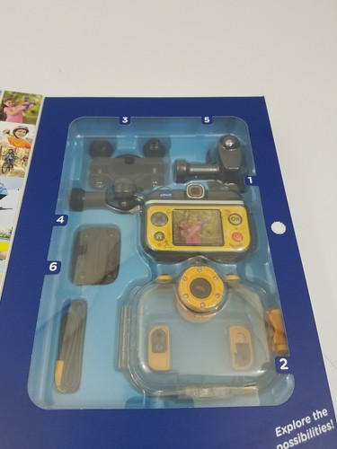VTech Kidizoom Action Cam 180 WATERPROOF CASE CAMERA VIDEO GAMES  New and Sealed