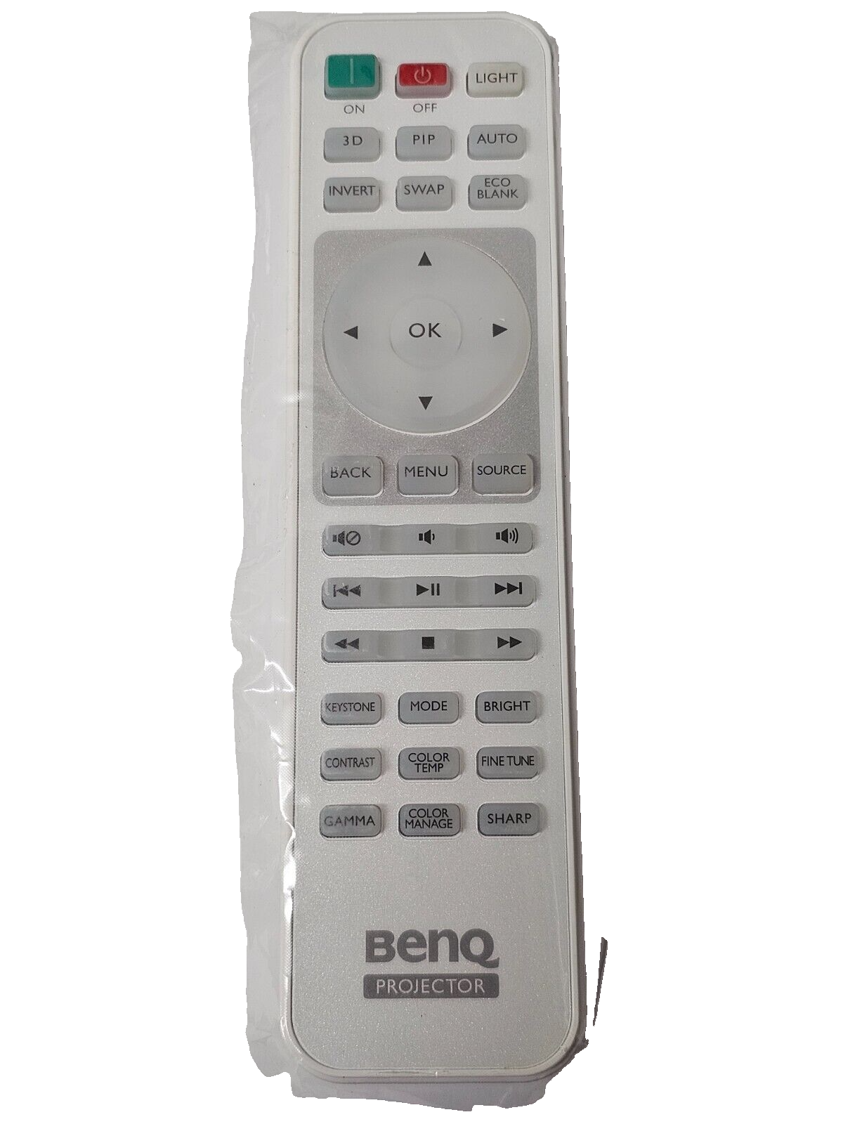 Replacement Remote Control For BenQ DS660