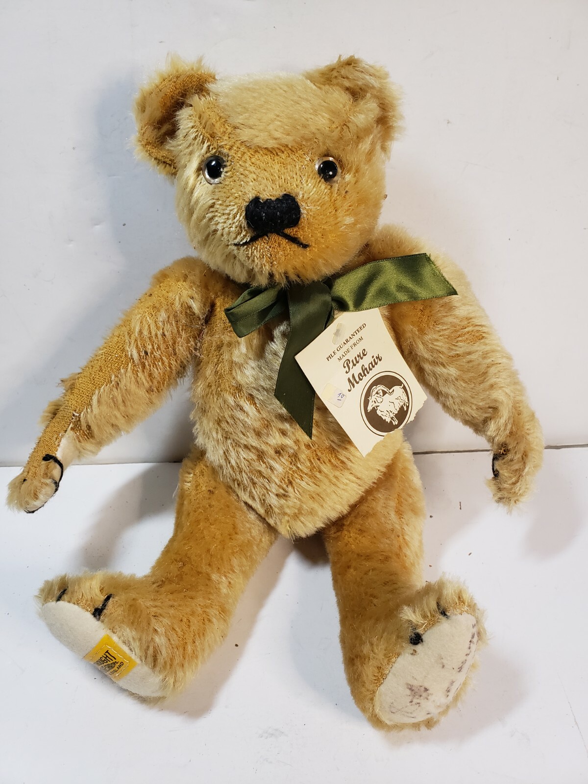 Merrythought Vintage Pure Mohair Teddy Bear 14 Merrythought Vintage Pure Mohair Teddy Bear 14