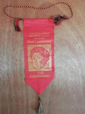 DDR NVA GRENZTRUPPEN WIMPEL OHS ROSA LUXEMBURG  !!!
