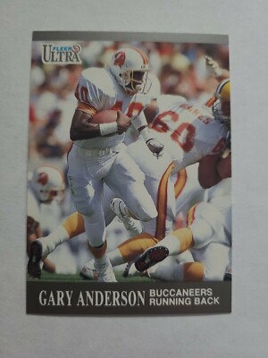 GARY ANDERSON 1991 FLEER ULTRA FOOTBALL CARD # 257 D9453