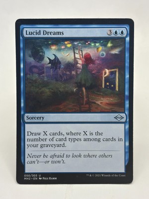 Lucid Dreams NM* Modern Horizons 2 ENGLISH 050/303 mtg -UnltdCards
