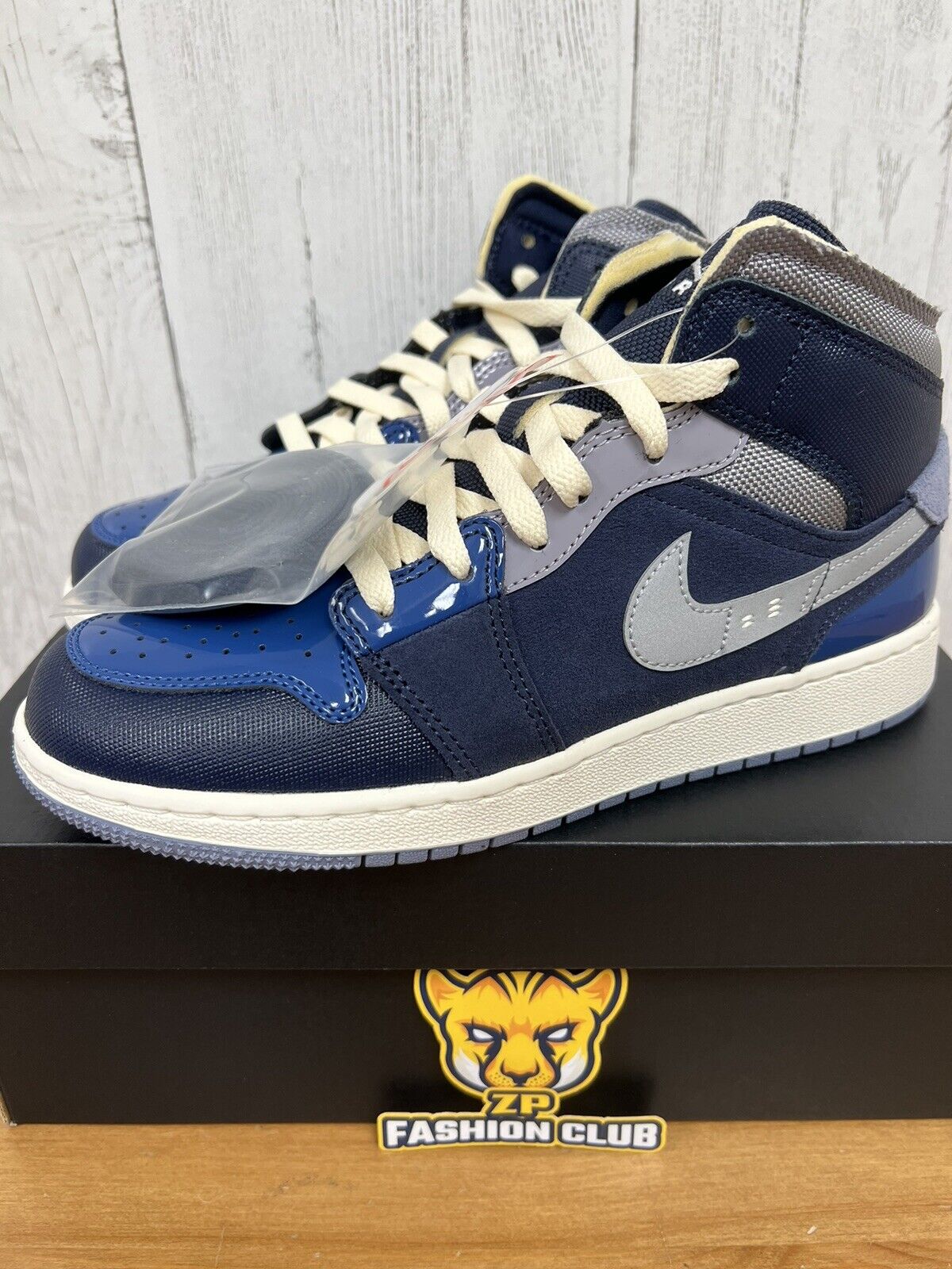 Air Jordan 1 Mid SE Craft Obsidian GS DX2193-400 | eBay Air Jordan 1 Mid SE Craft Obsidian GS DX2193-400 | eBay