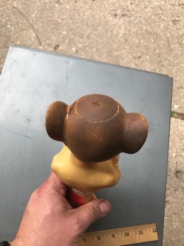 Mighty Mouse scarce vinyl doll early  stands fine TerryToons doll