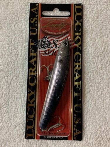 LUCKY CRAFT WANDER 95 3/4oz. WD95 METALLIC AJI NIP