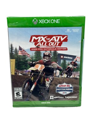 MX Vs ATV All Out 2020 Pro Nationals Edition Xbox One Brand New Sealed